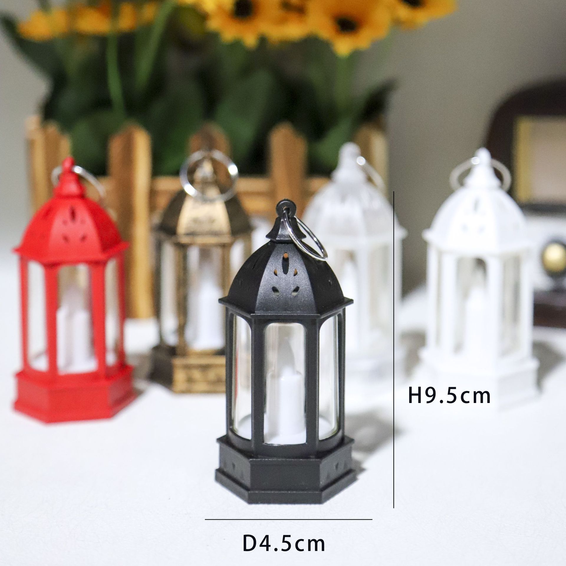 Silk Candle - مصباح جو إبداعي صغير، ضوء شمعة