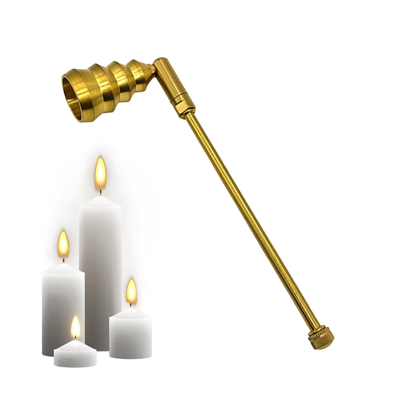 Candle Wick - مطفئات الشموع المعدنية ذات المقبض لإطفاء