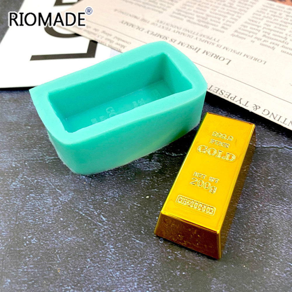 قالب سيليكون على شكل قطعة ذهب، - مراجعة Candle Molds وسعره