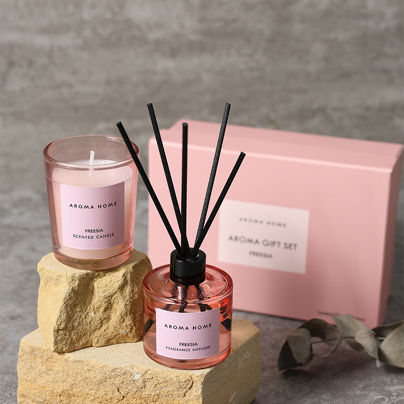 2 قطعة مجموعة صناديق الهدايا ا - مراجعة Candle Containers وسعره