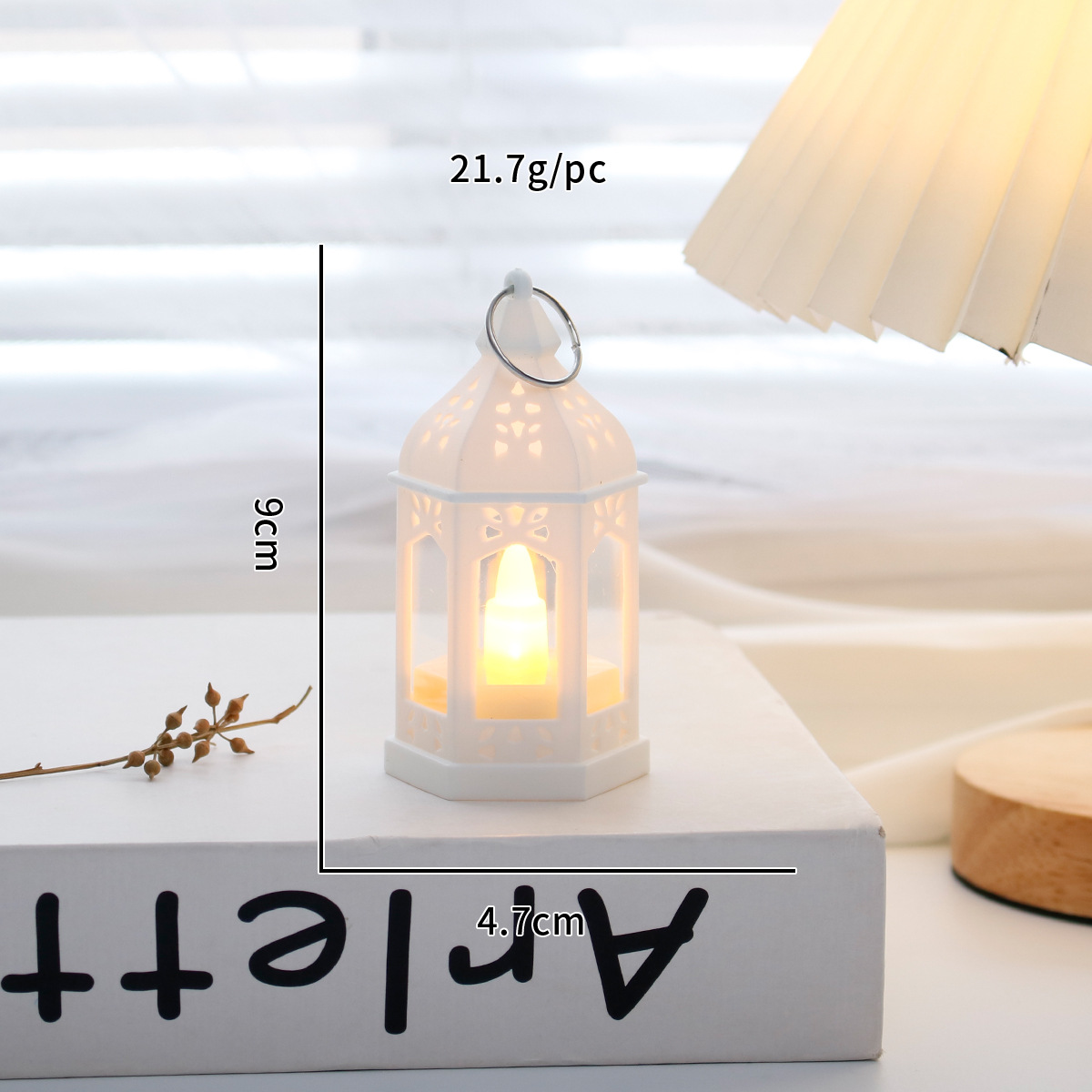 مصباح جو إبداعي صغير، ضوء شمعة - مراجعة Silk Candle وسعره