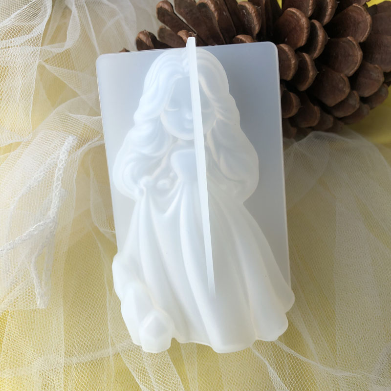 ثلاثية الأبعاد لطيف الأميرة سي - مراجعة Candle Molds وسعره