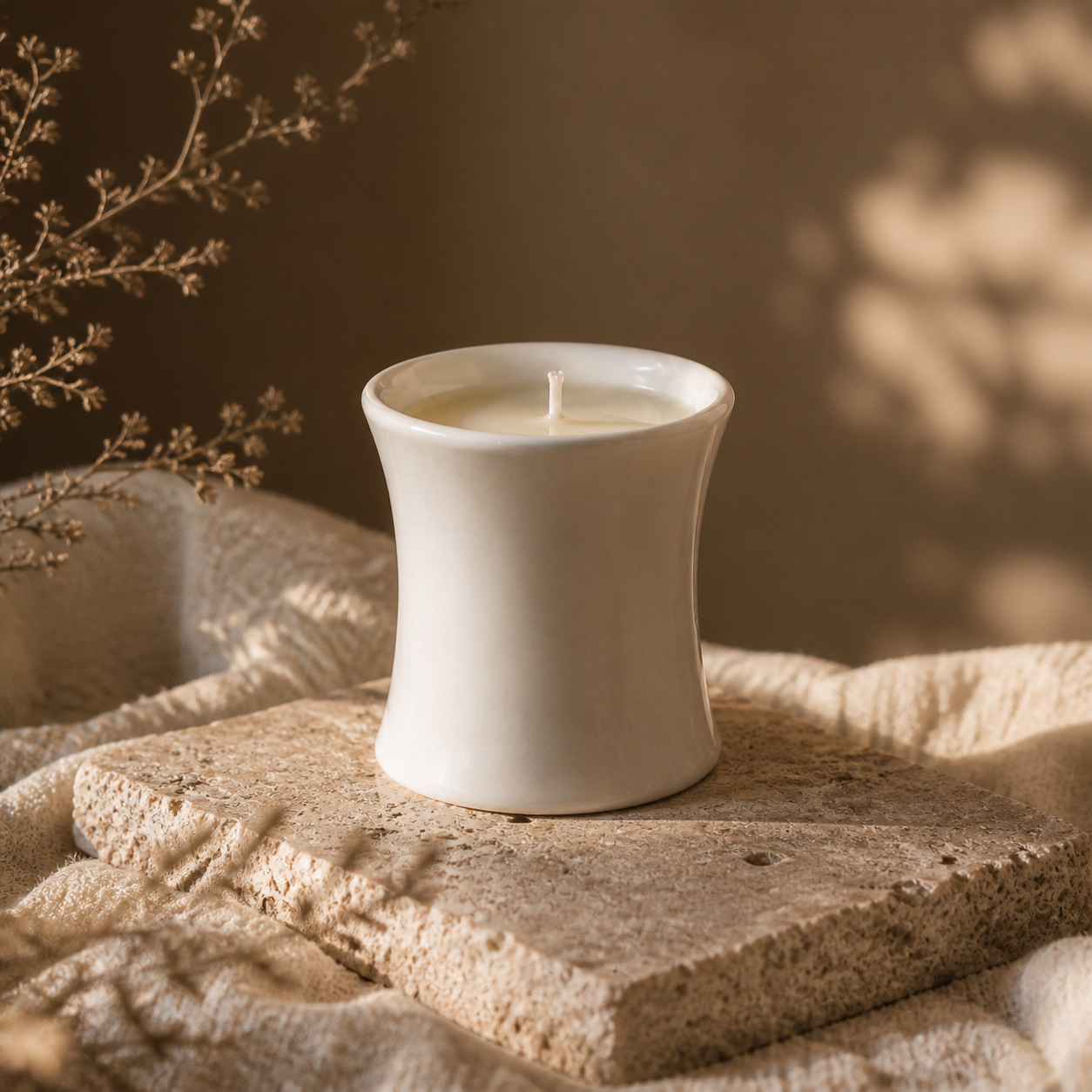 **شمعة معطرة من شمع الصويا في  - مراجعة Soy Wax وسعره
