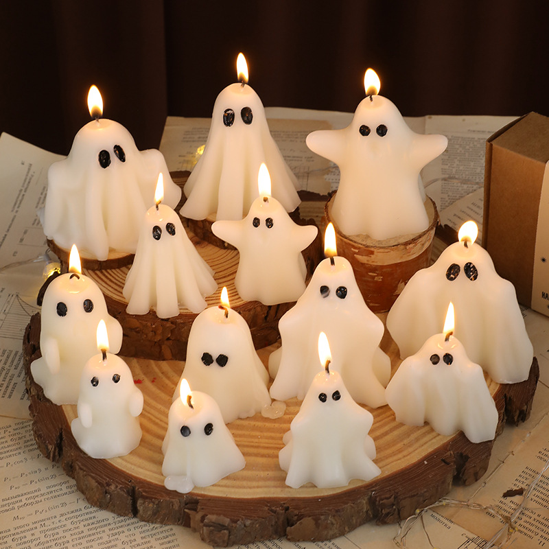 علبة هدايا شموع الهالوين، مجمو - مراجعة Candle Containers وسعره