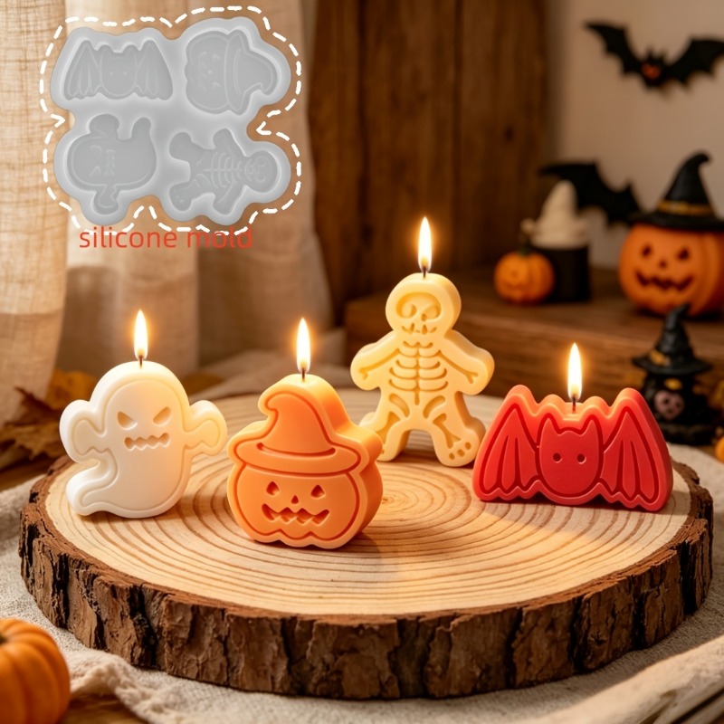 مجموعة قوالب سيليكون من 4 تجاو - مراجعة Candle Molds وسعره